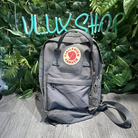 Fjallraven Kanken Classic Backpack 23510 Gray School Hiking Travel main image 4